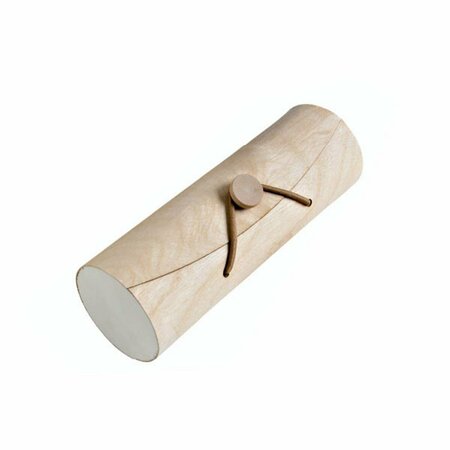 PACKNWOOD Cylindrical Wooden Box With Latch - 2.5 Dia. x 8.9 H In, 50PK 210MAC7CYB